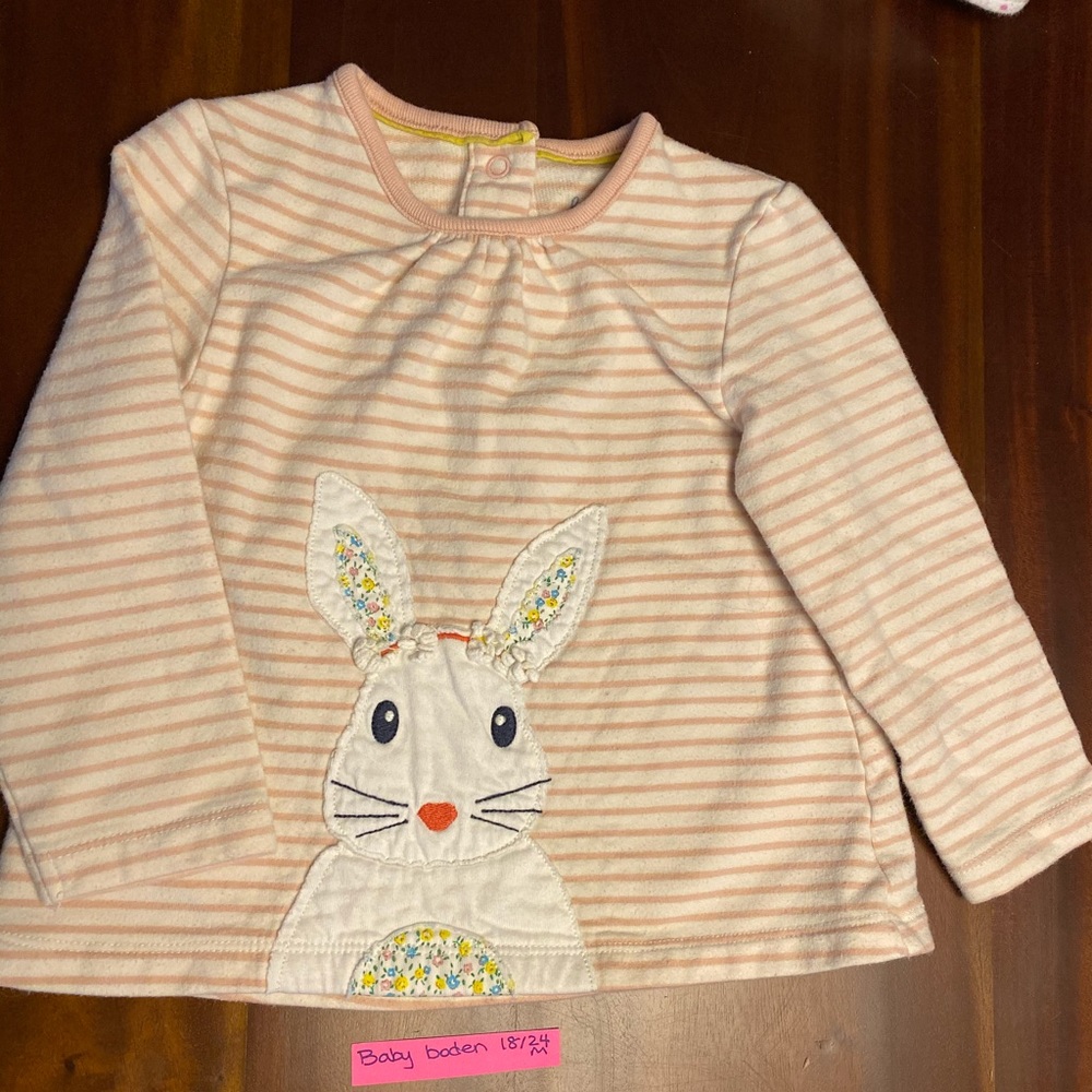 Mini boden top! BUNNY!!
